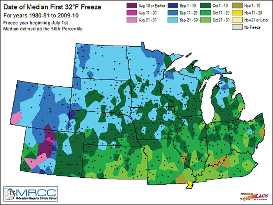 Date of Freeze 32